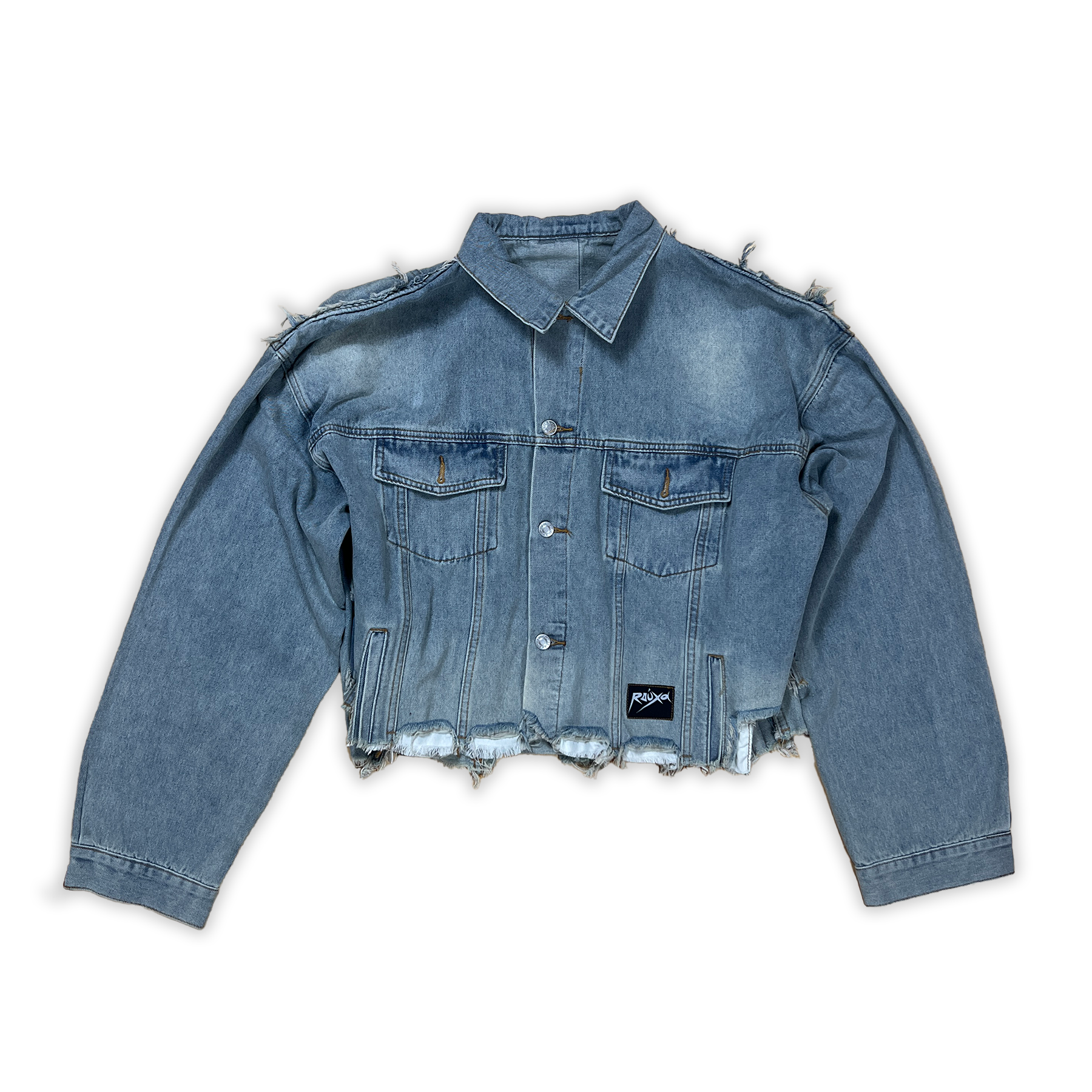 FRAYED JEAN JACKET