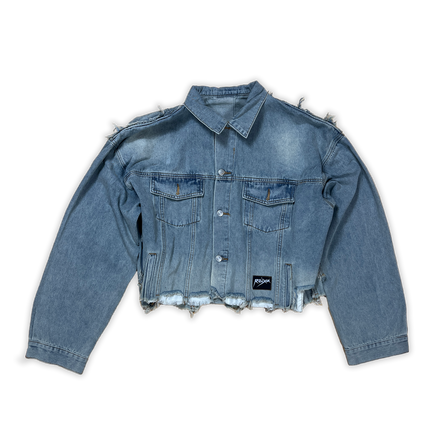 FRAYED JEAN JACKET